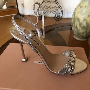 Miu Miu sandal heels